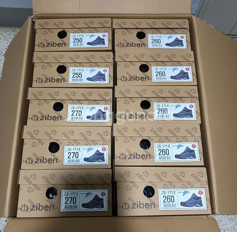 지벤171s 안전화 250 방수 초경량 새제품 지벤안전화--5