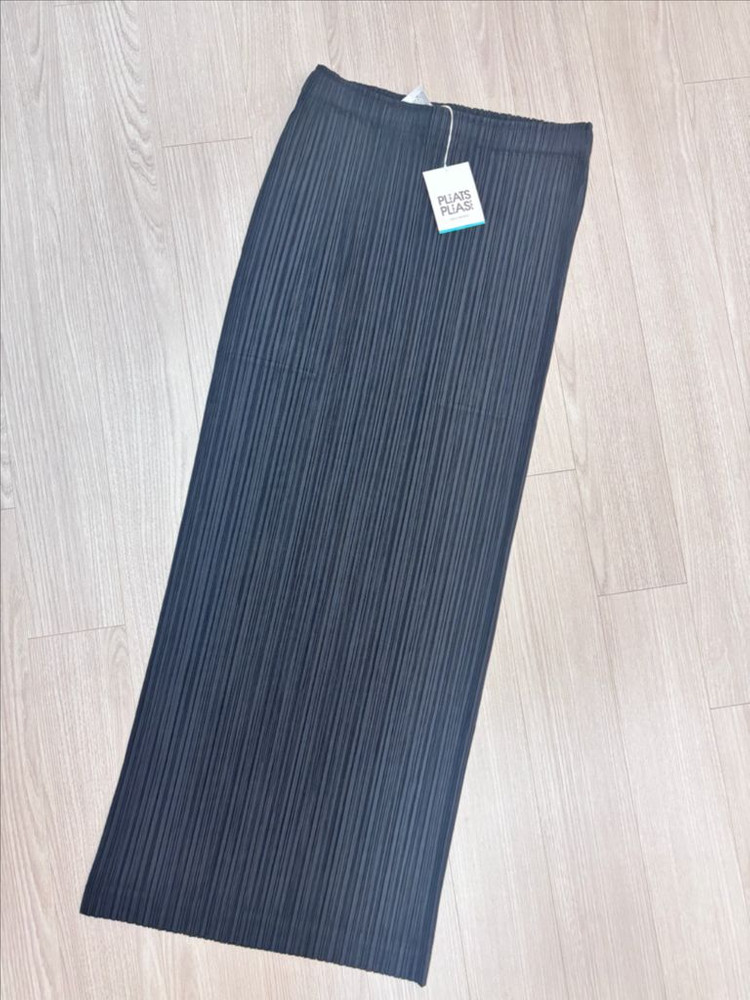 플리츠플리즈 씨커 스커트--2