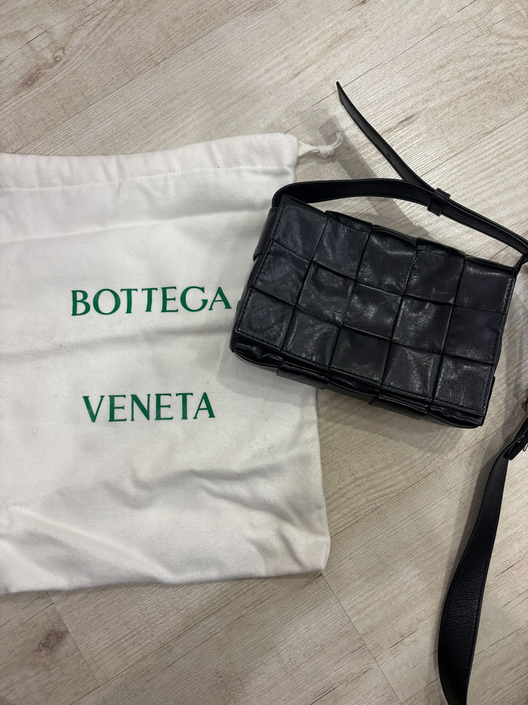 보테가베네타 스몰 카세트백--1