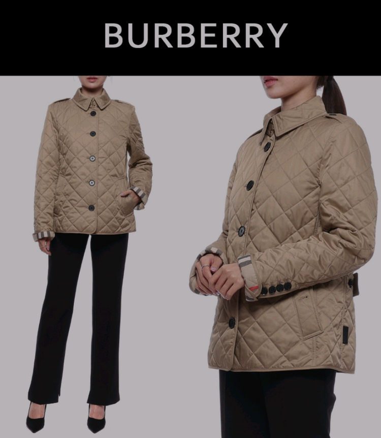 버버리 정품 뉴프랭크비 퀼팅자켓--3