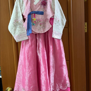 여아 예닮 아이담한복 7호+속치마