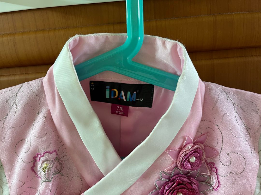 여아 예닮 아이담한복 7호+속치마 이미지