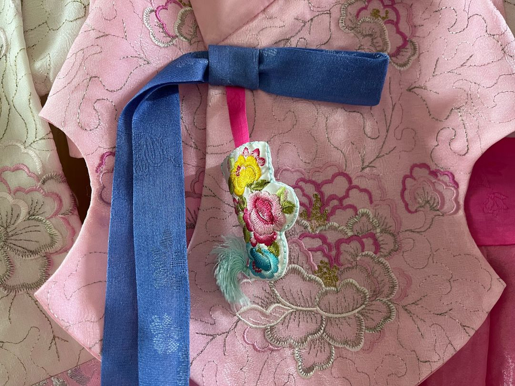 여아 예닮 아이담한복 7호+속치마 이미지