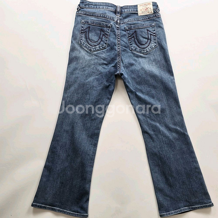 트루릴리전 청바지 부츠컷 스판 사이즈32 R3903--0