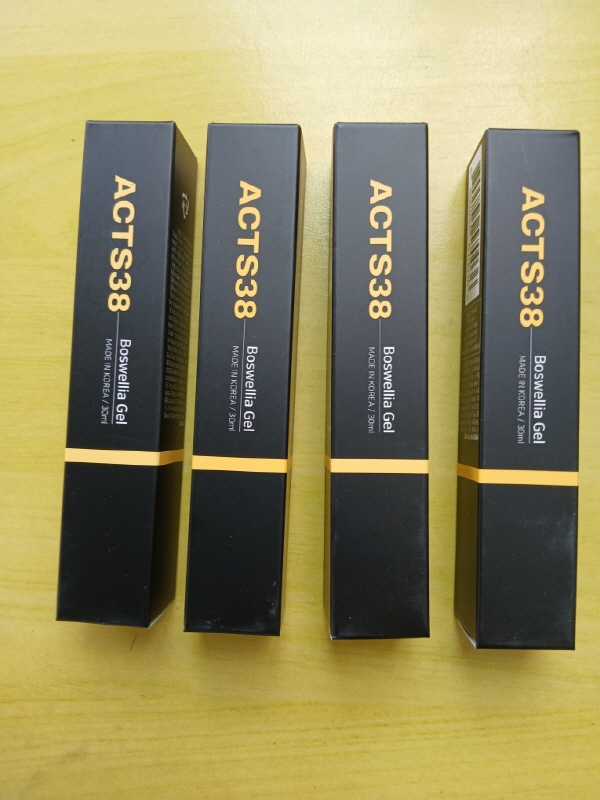 [미개봉] 바르는 보스웰리 아 ACTS38 보스웰리 아겔 4개 SET(30ml x 4개)--1