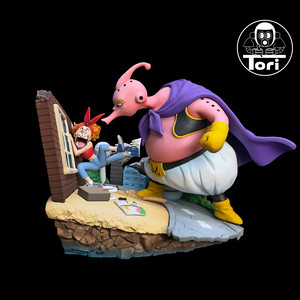 드래곤볼 레진 - 캡슐사이즈 - 부우 뽀보 시도