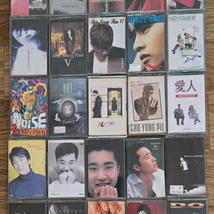 가요 팝 카세트테이프 일괄