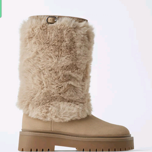 새상품)자라.퍼부츠.36.230사이즈/아동도 가능