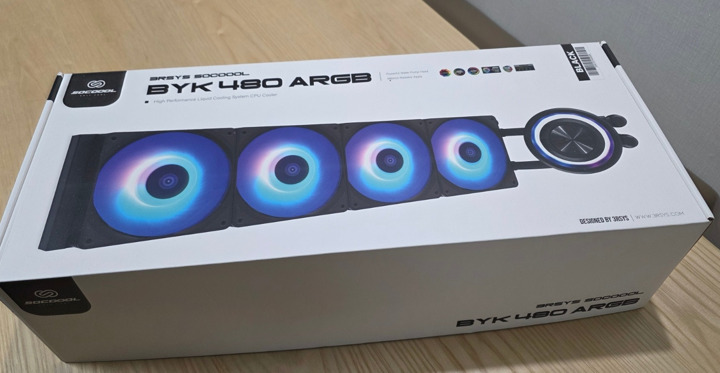 3Rsys 고성능 빅타워케이스 + 3Rsys 고성능 4열수냉쿨러--2