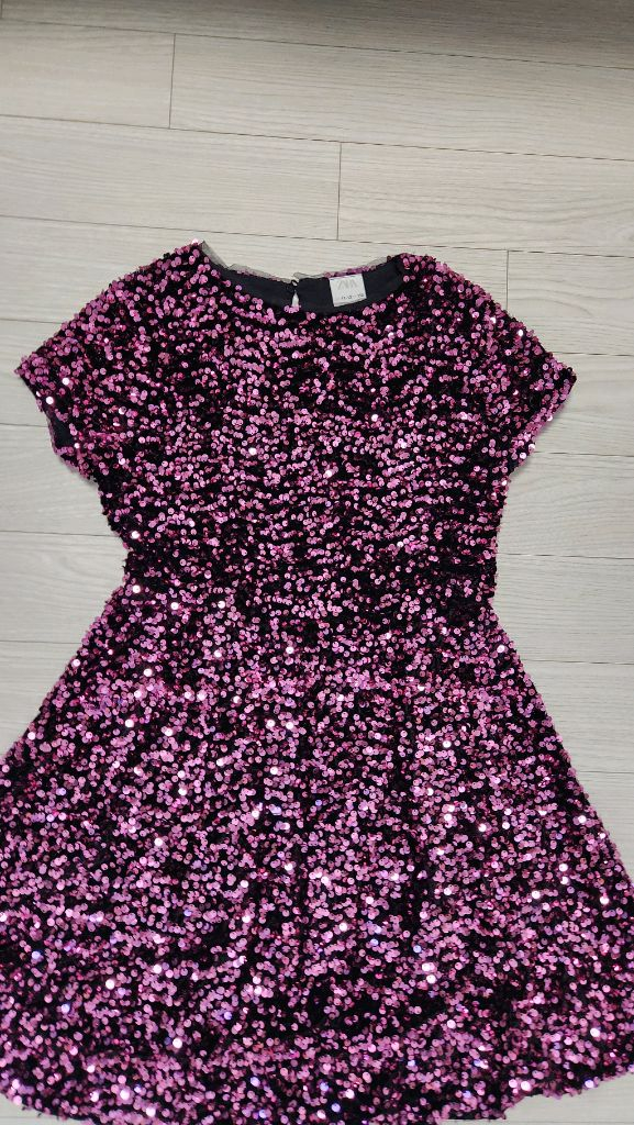 자라키즈.스팽글.시퀀.원피스.사이즈150--1