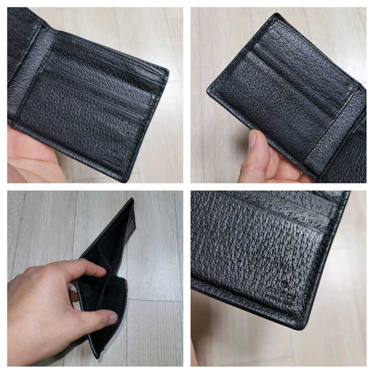 정품 구찌 애니멀리에 꿀벌 남성 반지갑 이미지