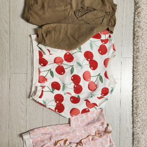 여아.3종.티셔츠. 사이즈 150