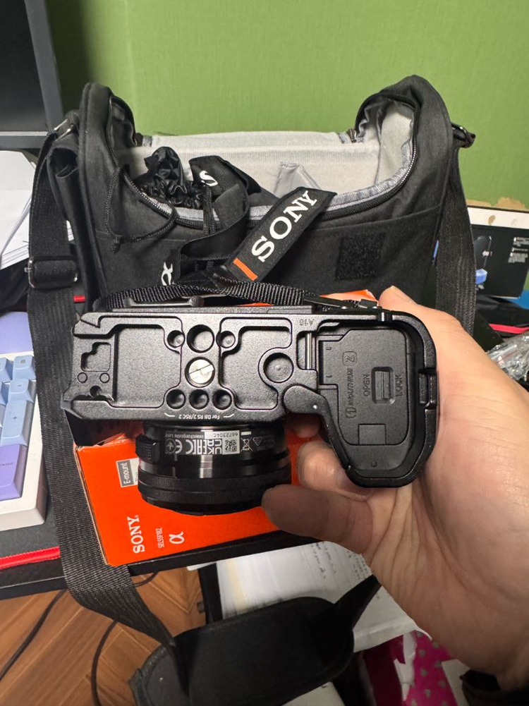 소니 a6700바디 + 번들랜즈 + FE 55mm 렌즈 세트 (풀셋) 이미지