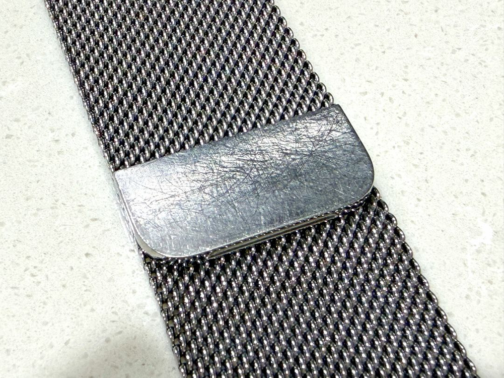 애플워치 밀레니즈 루프 44mm 실버 이미지