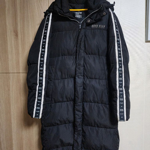 남여공용 클라이드앤 코어파카 구스다운 롱패딩 블랙 L