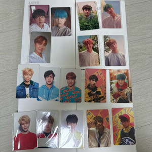 방탄소년단 굿즈 방탄소년단 Love Yourself 포토카드 세트