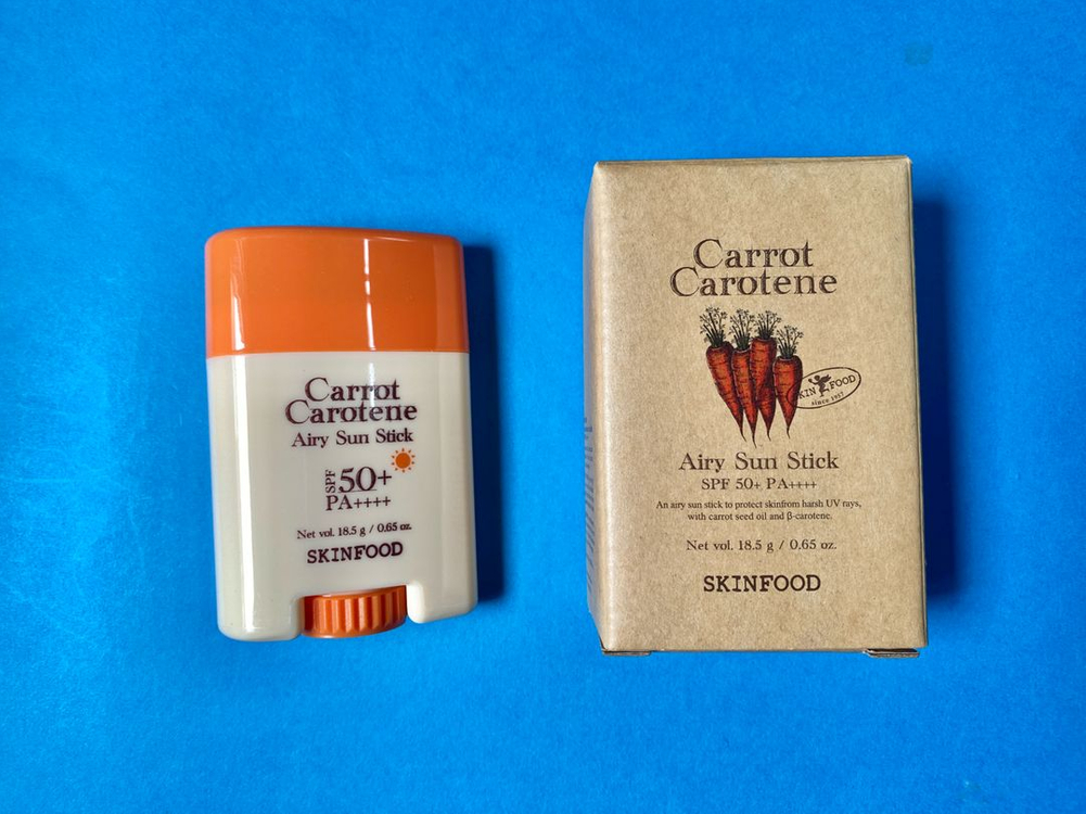 [새제품]스킨푸드 신제품/피지조절/보송당근선스틱--1