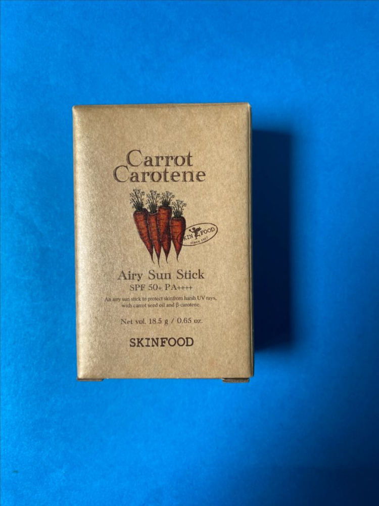 [새제품]스킨푸드 신제품/피지조절/보송당근선스틱--2