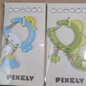 잠뜰 전시회 아크릴 카라비너 키링 미개봉