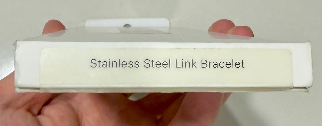 애플워치 링크 브레이슬릿 실버 42mm~49mm 이미지