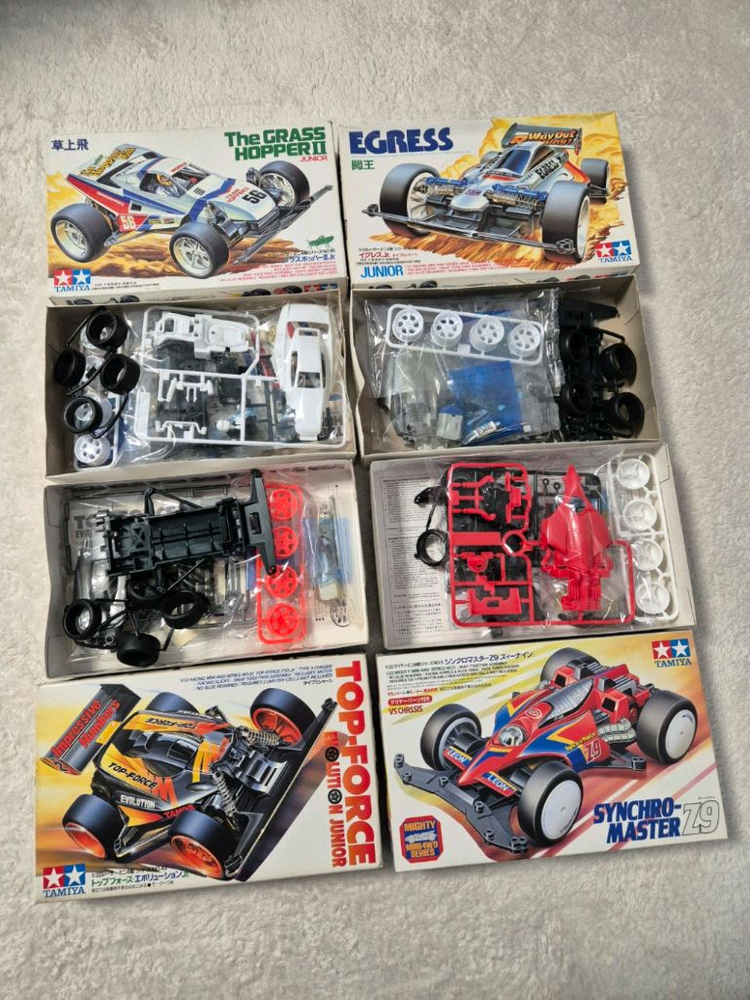타미야 미니카 그래스호퍼, 이그레스, 탑포스, 싱크로마스터 이미지