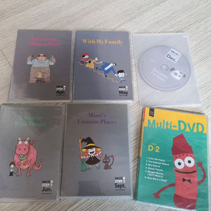 유아 각종 영어 CD DVD 일괄 슈퍼파닉스 요요 플레이타임 잉글리쉬크레용 뮤고 이미지