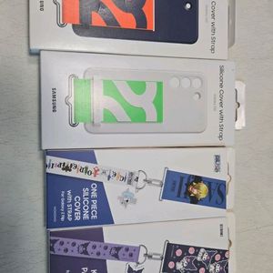 갤럭시S22 실리콘커버 그립케이스 세트