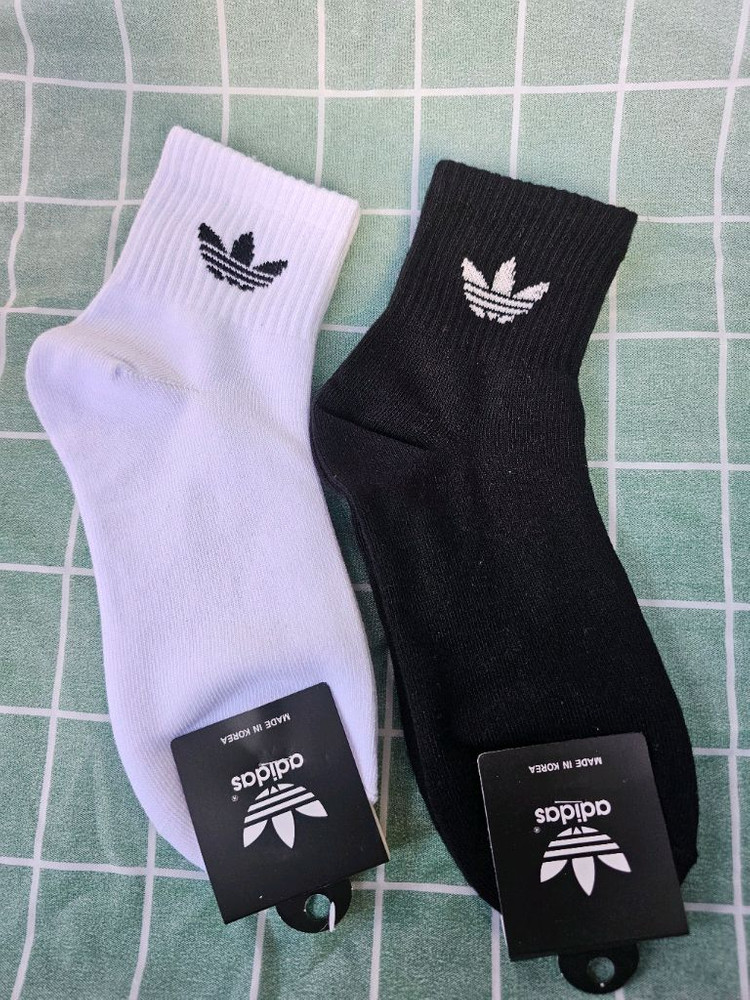 아디다스 여자양말 10켤레--1