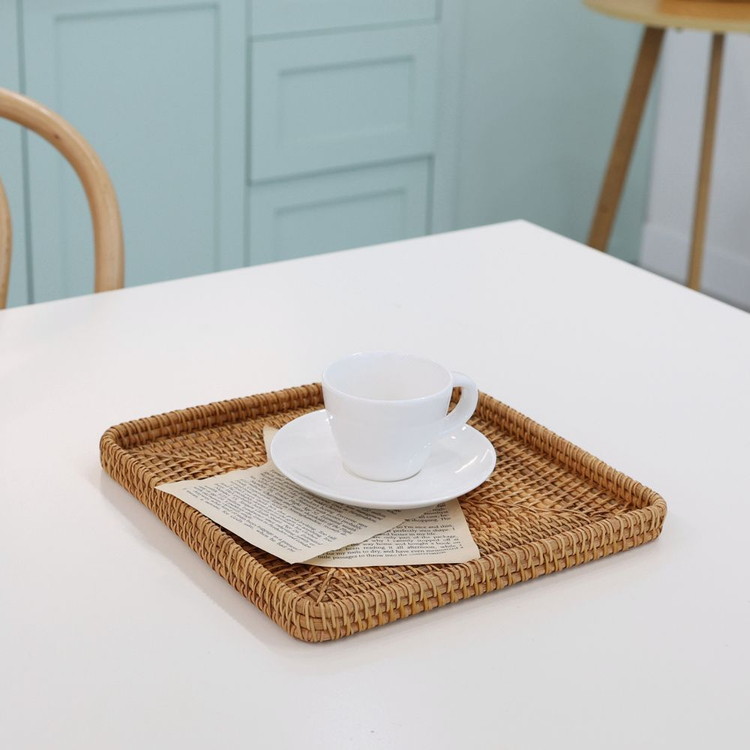 프리미엄라탄 사각플레이트세트 5사이즈 새제품 이미지