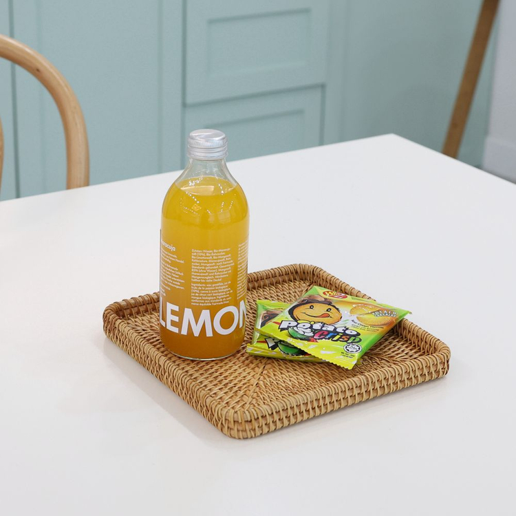 프리미엄라탄 사각플레이트세트 5사이즈 새제품 이미지