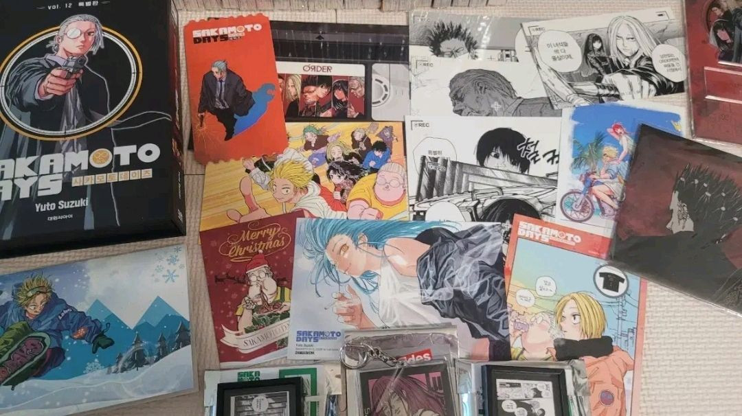 사카모토데이즈 만화책 1~18권/특별판/특전/포스터 일괄--3