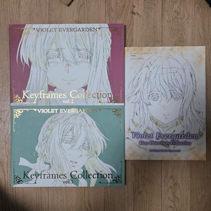 바이올렛 에버가든 원화집(키프레임) 이미지