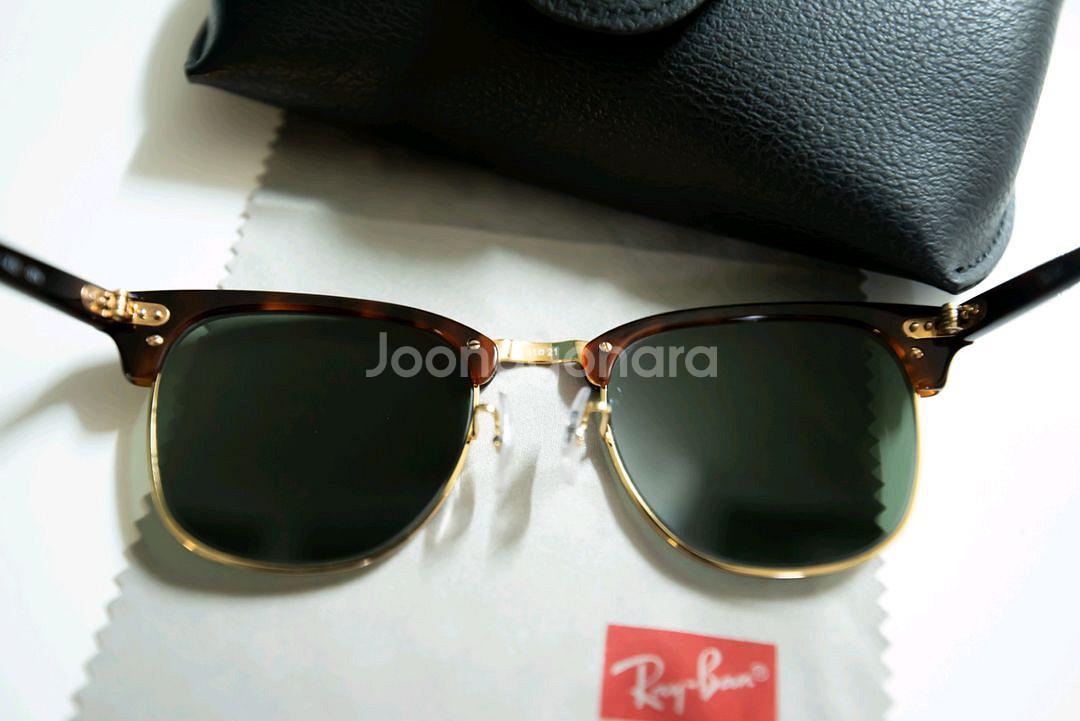 레이벤 클럽마스터 rb3066 51ㅁ21 사이즈 선글라스 팝니다.--5