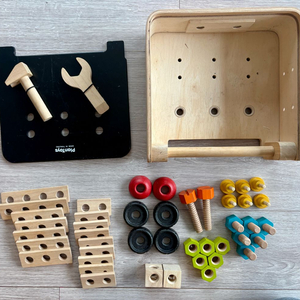 웅진 플랜토이즈 원목 장난감(택포 2만, 덤으로 애드토이 자석 원목 드려요)