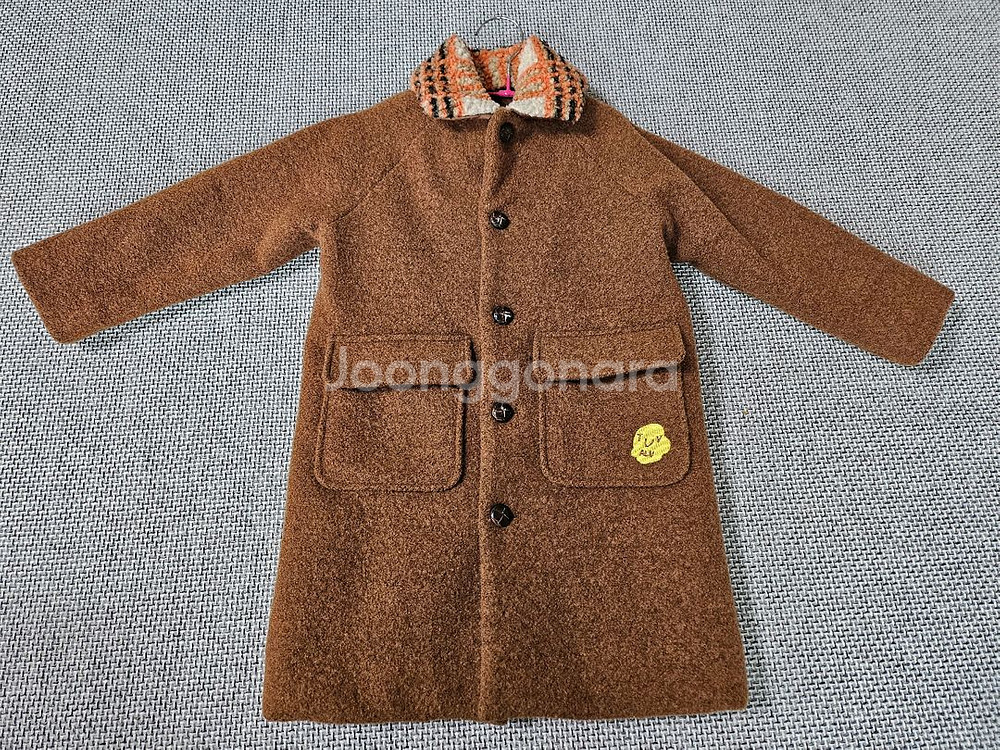 데님인더박스 울 코트 110 새컨디션--0