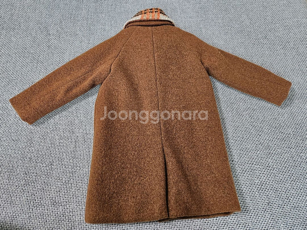 데님인더박스 울 코트 110 새컨디션--1