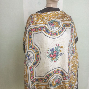 꽃무늬 스카프,빈티지스카프