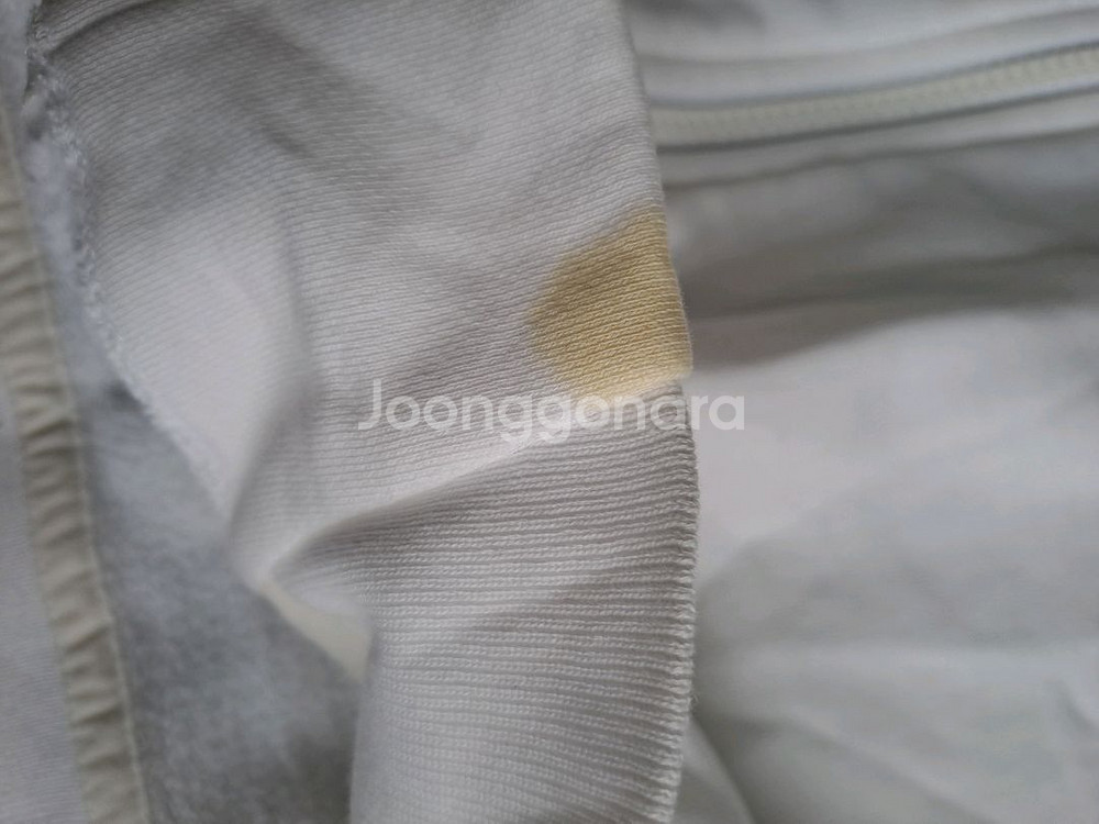 폴로흰색후드짚업--4