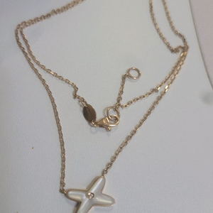 14k 쇼메 다이아 목걸이