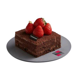 투썸 투썸플레이스 떠먹는 스트로베리 초콜릿 생크림 케이크 피스