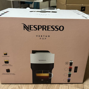 네스프레소 버츄오 팝 화이트 새제품(캡슐포함) 이미지