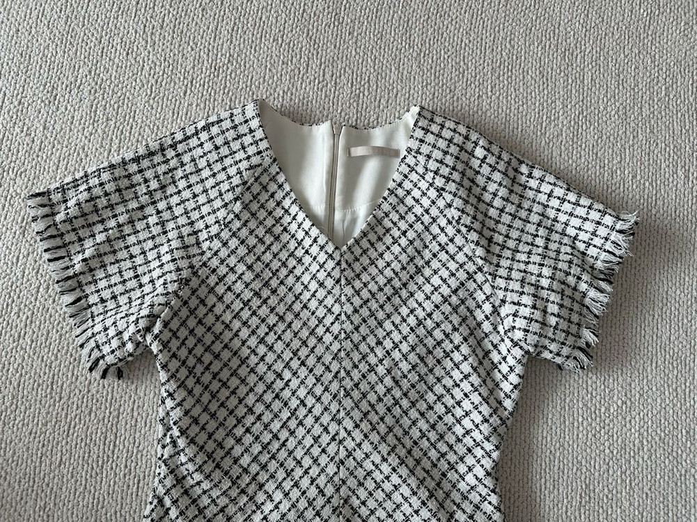 글로우앤님프 트위드 롱 원피스--8