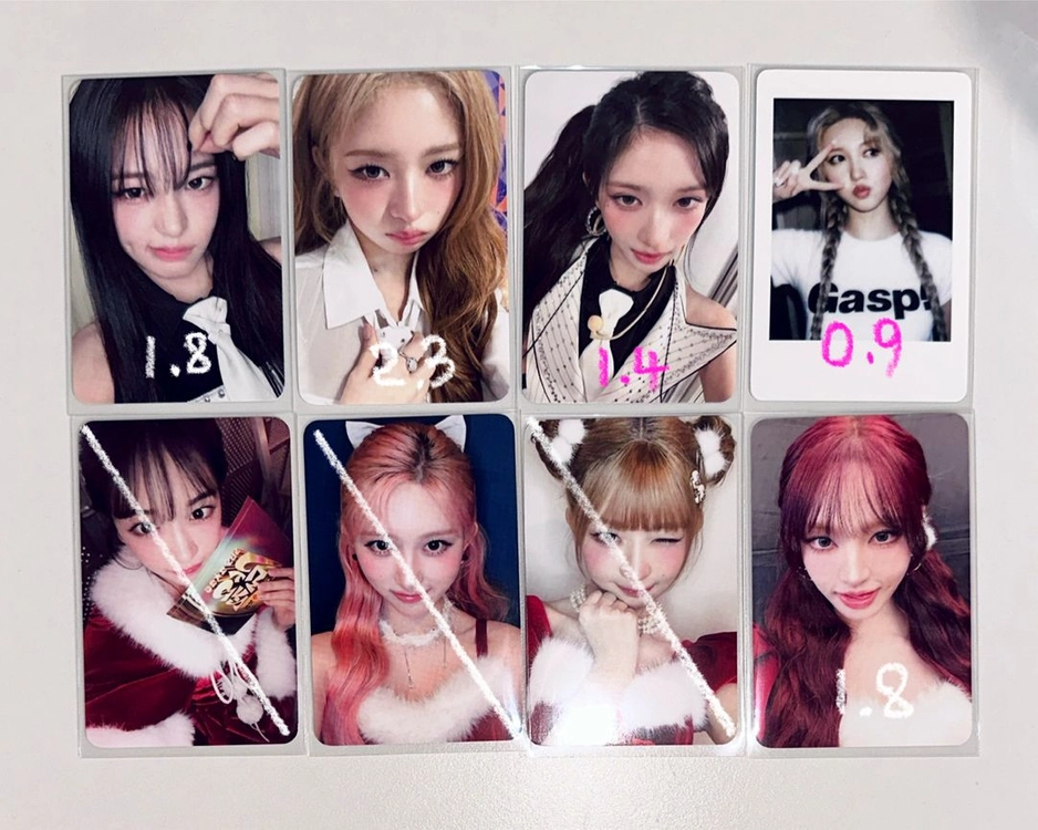 아이브 시크릿 xoxz 위드뮤 MMA 정장/가요대전 크리스마스 럭드 양도 이미지