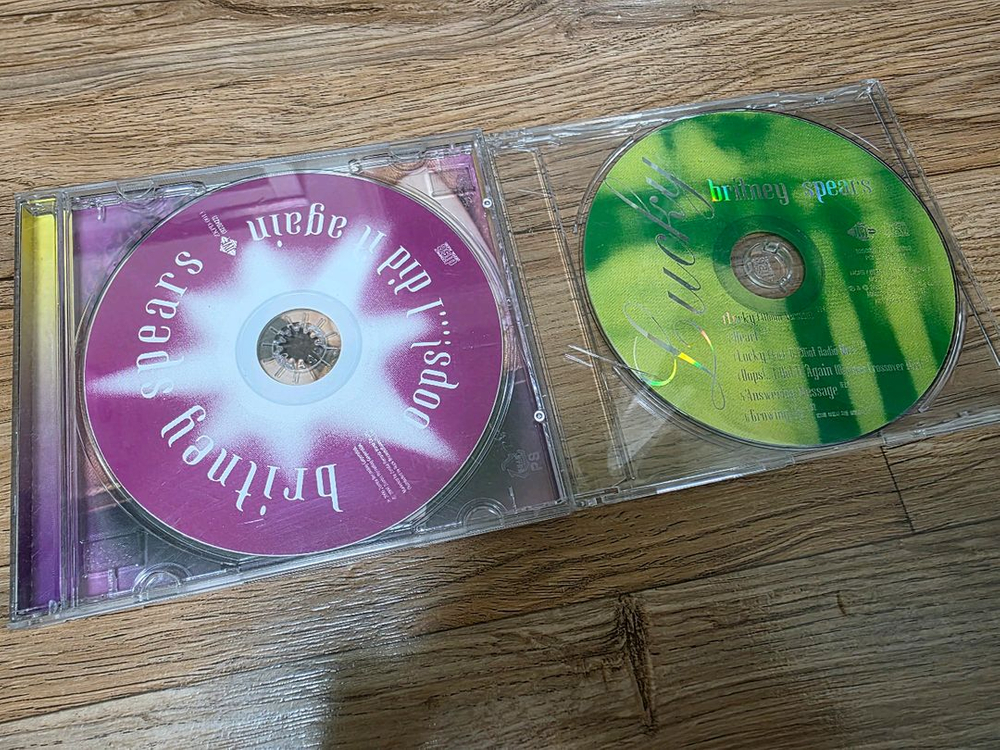 Britney Spears 브리티니 스피어스 4집 cd, 싱글앨범--5