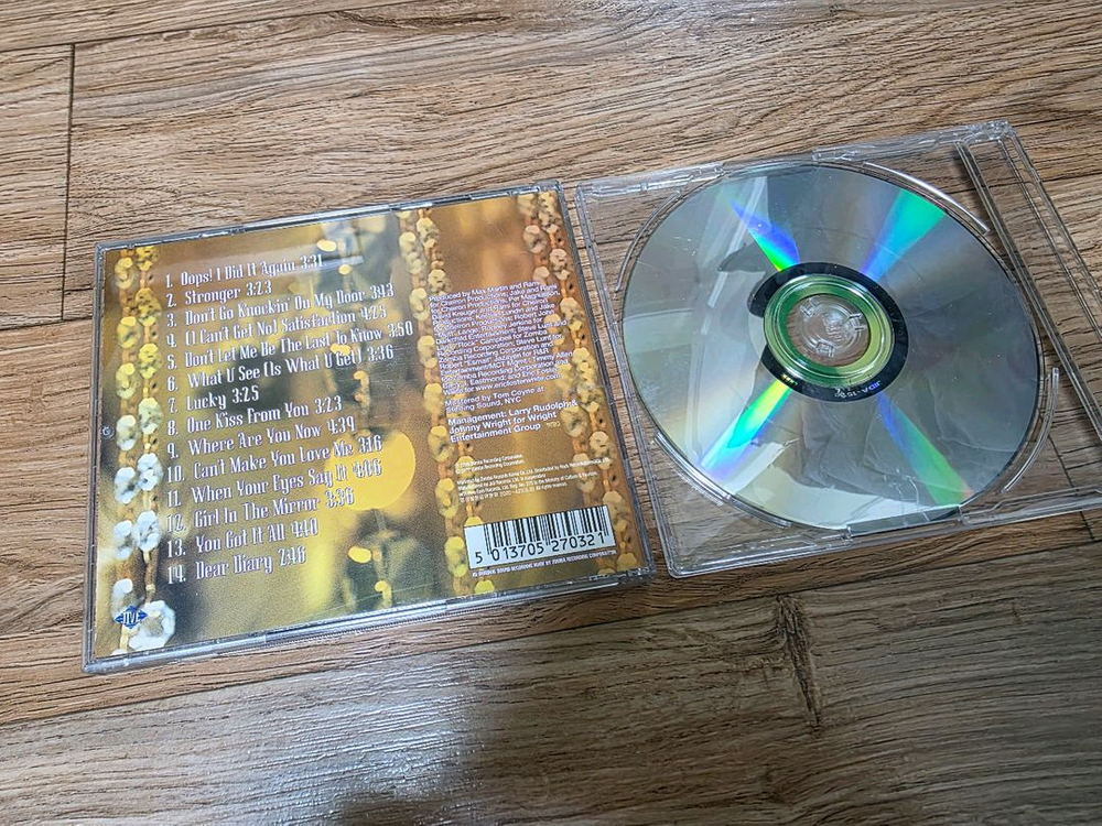 Britney Spears 브리티니 스피어스 4집 cd, 싱글앨범--6