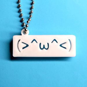 스마일 이모티콘 키링 키체인