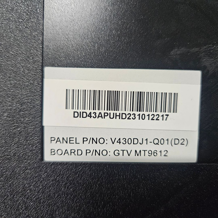 이스트라 43인치 UHD TV DID43APUHD 팝니다--2