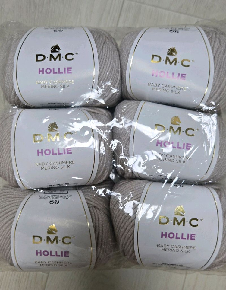 DMC 홀리베이비 최고급 캐시미어 메리노울 뜨개실 573--0