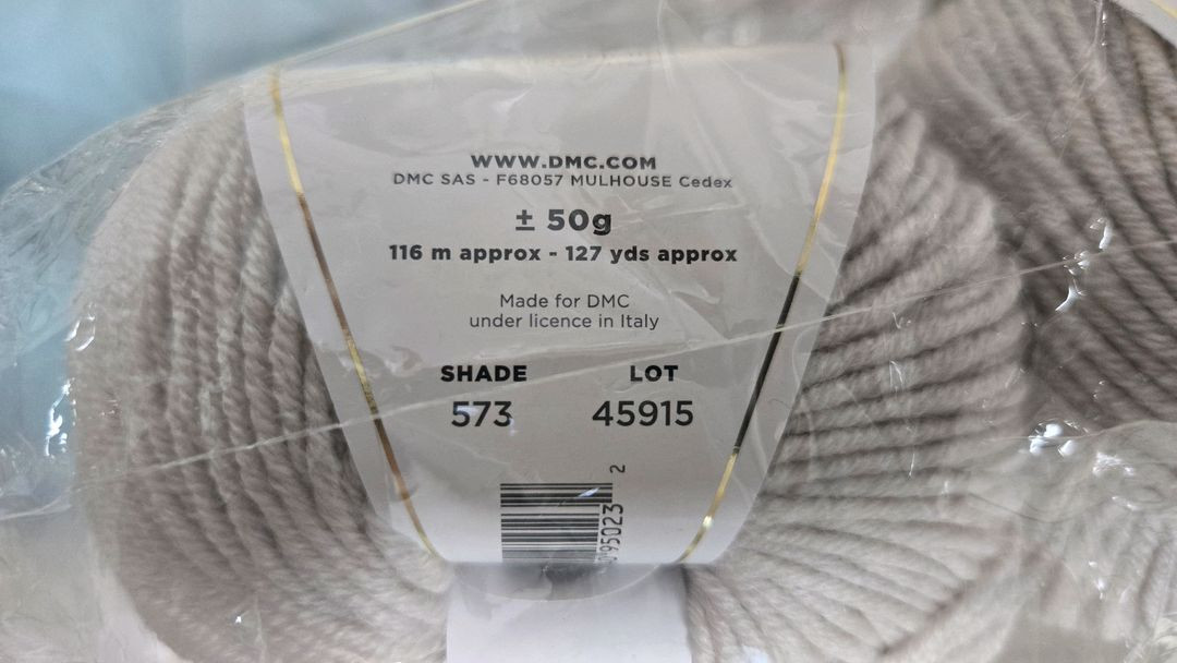 DMC 홀리베이비 최고급 캐시미어 메리노울 뜨개실 573--1