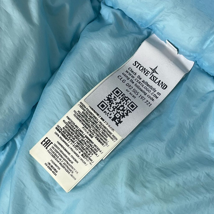 스톤아일랜드 크링클렙스 후드 패딩--6